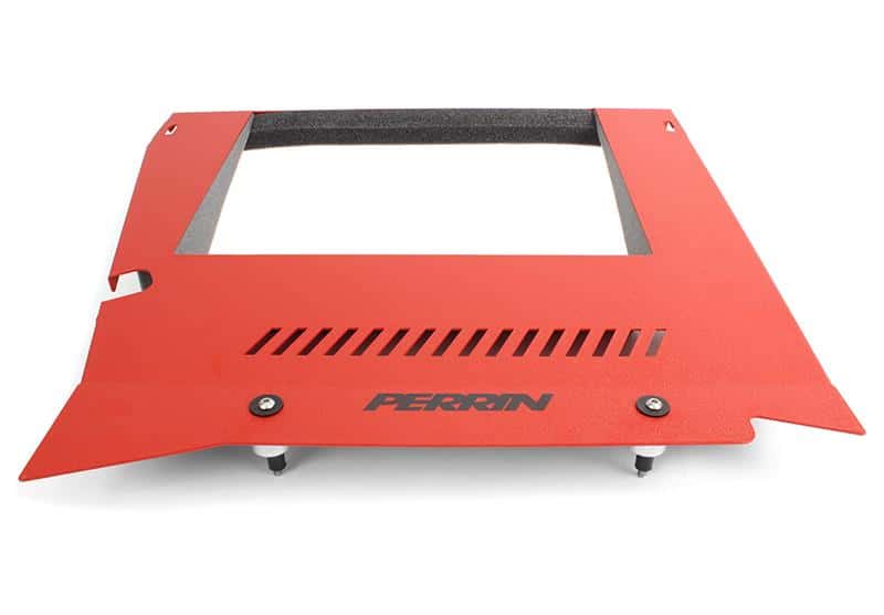 Perrin Performance — PERRIN 15-21 Subaru WRX Engine Cover Kit (Intercooler & Pulley Covers Incl.) - Red - view 4