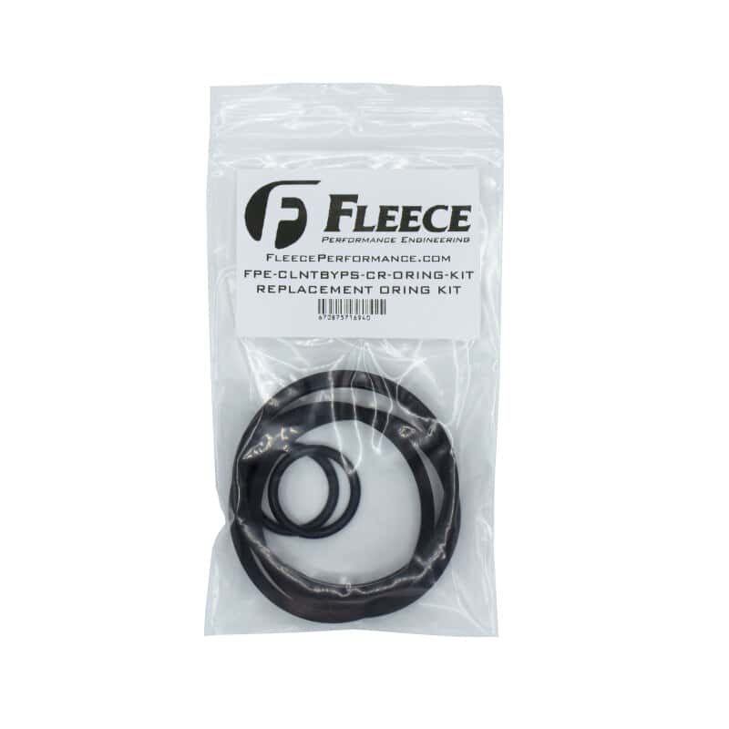 Fleece Performance — Fleece Performance 94-18 Dodge 2500/3500 Cummins Replacement O-Ring Kit For Coolant Bypass Kit
Htr Pipe O-Ring Kit - view 1