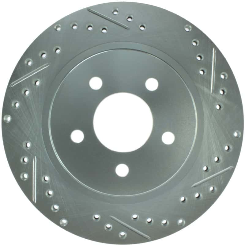 Stoptech — StopTech Select Sport 05-10 Ford Mustang GT Slotted and Drilled Rear Left Rotor
Drill/Slotted Rotor
Disc Brake Rotor - view 1