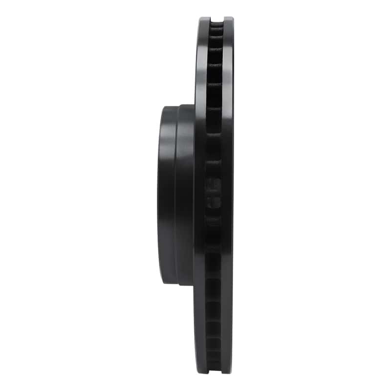 R1 Concepts — R1 97-01 Cadillac CATERA Front Right Drilled & Slotted Black Brake Rotor
R1 Brake Rotor Drill - view 3
