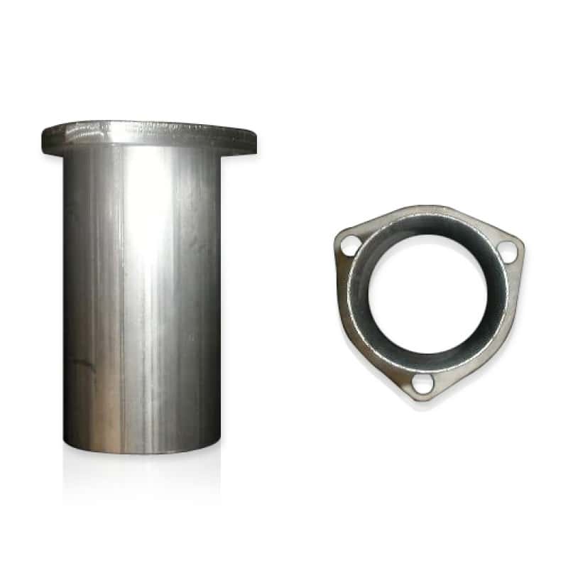 Stainless Works — Stainless Works Collector Adapter 3-Bolt 2-1/2in OD Tubing 2in OD Outlet
Exhaust Reducer - view 1