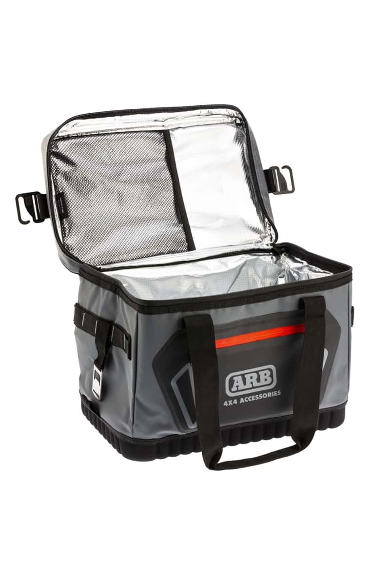 ARB — ARB Cooler Bag Charcoal w/ Red Highlights 15in L x 11in W x 9in H Holds 22 Cans
Cooler Bag - view 3