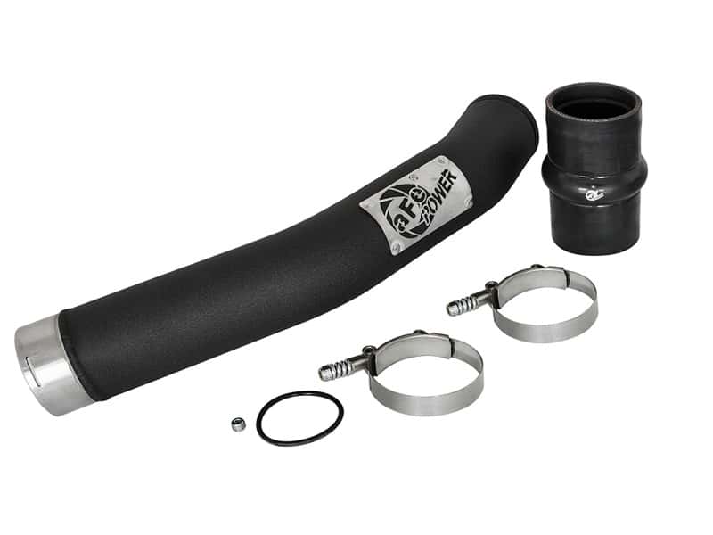 aFe — aFe Bladerunner 3in Intercooler Hot Side Tube for 2017 Ford Diesel Trucks V8-6.7L (td)
Hot Charge Pipe - view 6