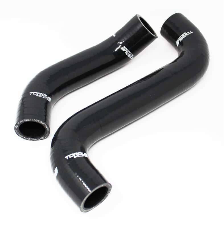 Torque Solution — Torque Solution 02-07 Subaru WRX / 04-07 STI Silicone Radiator Hose Kit - Black - view 2