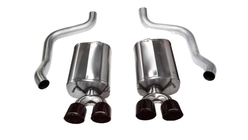 CORSA Performance — Corsa 2009-2013 Chevrolet Corvette C6 6.2L V8 Black Sport Axle-Back Exhaust
Exhaust - view 5