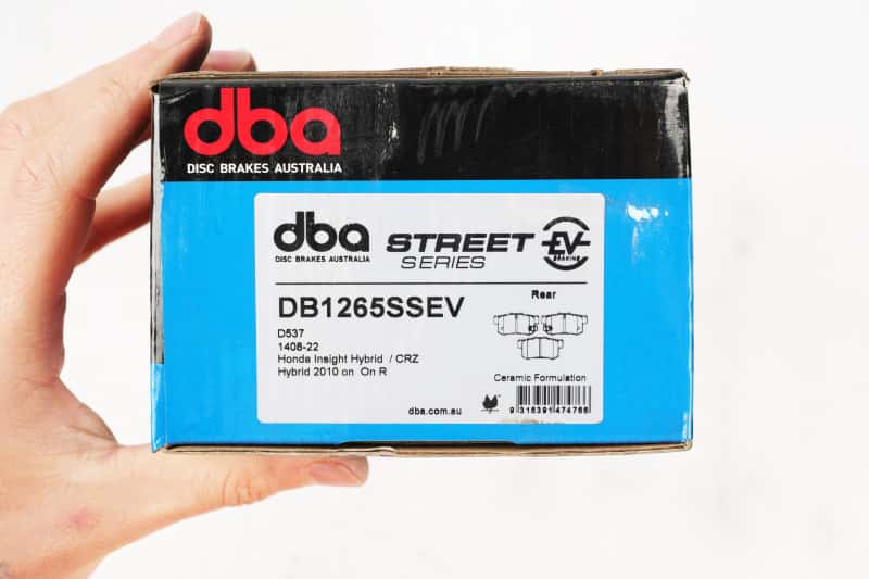 DBA — DBA 97-99 Acura CL 4 Cyl Rear SSEV Street Series Brake Pads
Brake Pad - view 3
