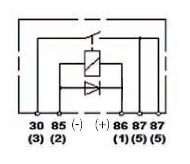 Hella — Hella RELAY MINI ISO 5P 12V SPST D87 DIO BKT - view 4