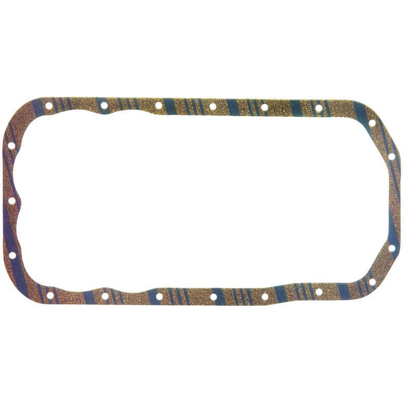 Fel-Pro — Fel-Pro Mazda B2000 OS 30467 C Engine Oil Pan Gasket Set Blue Stripe cork-rubber - view 1