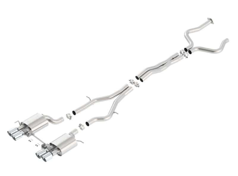 Borla — Borla 2016 Cadillac ATS-V 3.6L Twin Turbo Catback Exhaust 4in Tips Dual Split Rear Exit
Cat-Back System - view 1