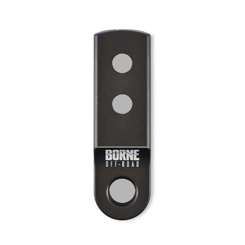 Borne Off-Road — Borne Off-Road CNC Hitch Receiver Shackle 2in Hard Anodized - view 1