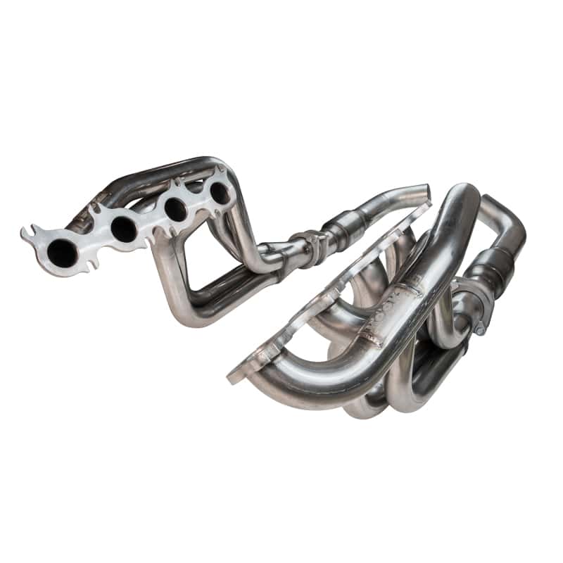 Kooks Headers — Kooks 15+ Mustang 5.0L 4V 1 7/8in x 3in SS Headers w/ Green Catted OEM Conn. Right Hand Drive
Header & OEM Conn.
Header/OEM Conn. - view 1
