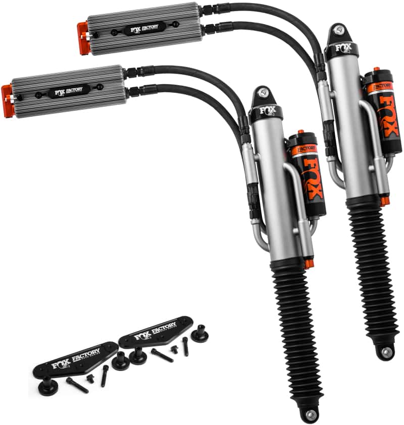FOX — Fox Ford Raptor 3.0 Factory Series 12.27in External QAB P/B Reservoir Rear Shock Set - Blk
3.0 Bypass Shocks - view 3