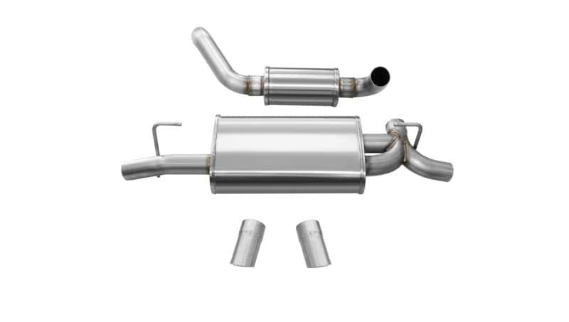 CORSA Performance — Corsa 2018-2025 Jeep Wrangler JL 2.5in Dual Rear Turn Down Exit Touring Axle-Back Exhaust
cor21015
Exhaust - view 5