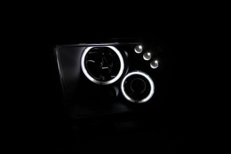 ANZO — ANZO 2005-2009 Ford Mustang Projector Headlights w/ Halo Black
Head Light Set
HdLtSet - view 15