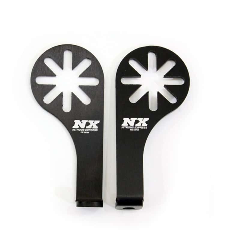 Nitrous Express — Nitrous Express Solenoid Bracket for Coyote w/Boss Manifold
Solenoid Bracket
Fuel/N2OSolBrkt - view 3