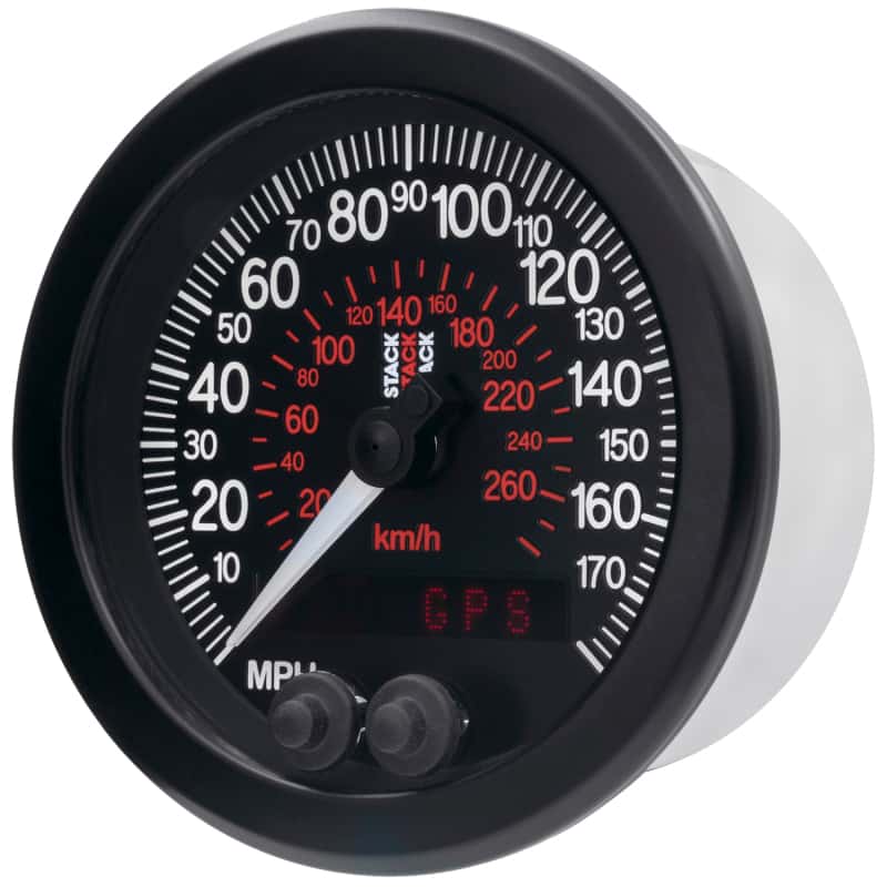 AutoMeter — Autometer Stack Instruments 88mm 0-180 MPH 290 KM/H GPS Speedometer - Black
SPD GPS BLK 180MPH - view 3