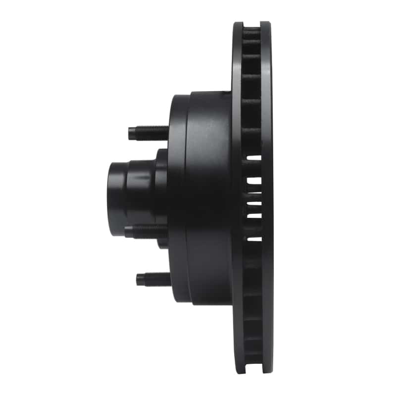 R1 Concepts — R1 73-93 Ford E-100 Econoline Front Right Drilled & Slotted Black Brake Rotor
R1 Brake Rotor Drill - view 3