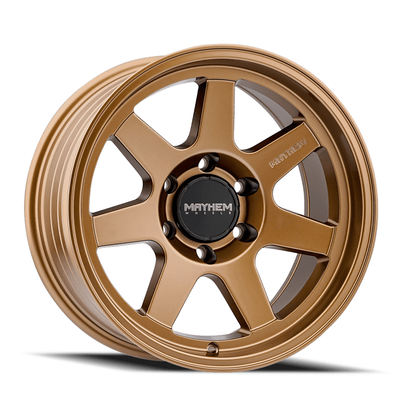 Mayhem — Mayhem 8307 Convoy 17x9 / 6x135 BP / -6mm Offset / 87.1mm Hub Matte Black Wheel
MAYHEM 8307 - view 1