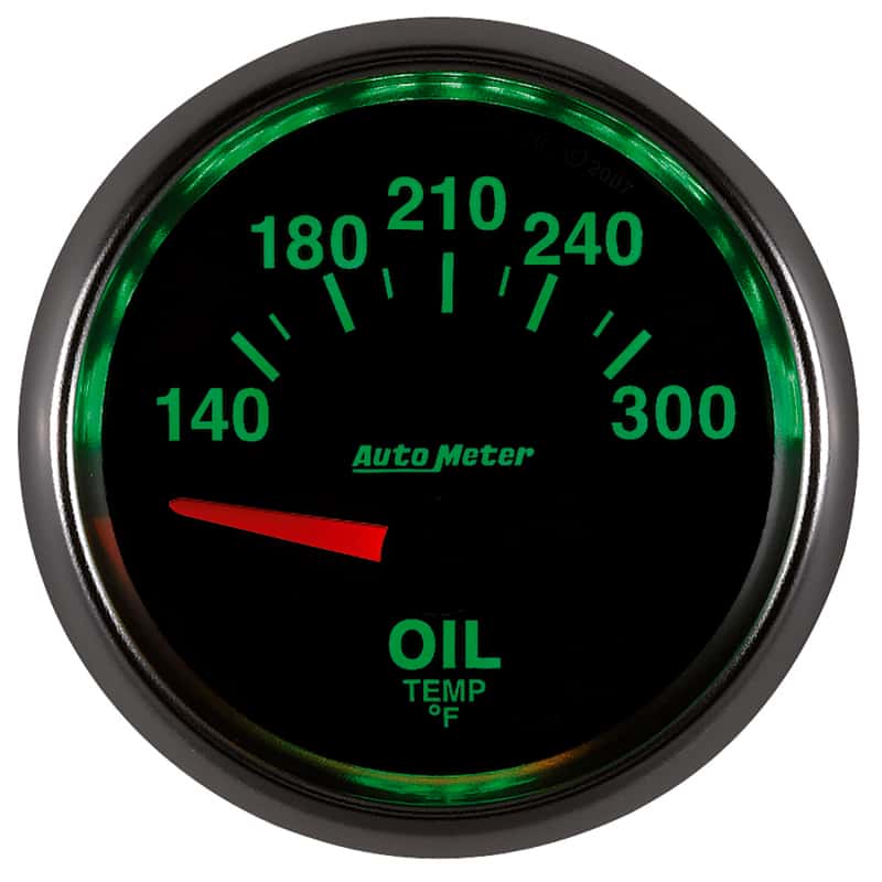 AutoMeter — Autometer GS 52mm 140-300 Deg F Short Sweep Electronic Oil Temperature Gauge
2-1/16" OIL TEMP, 14 - view 10