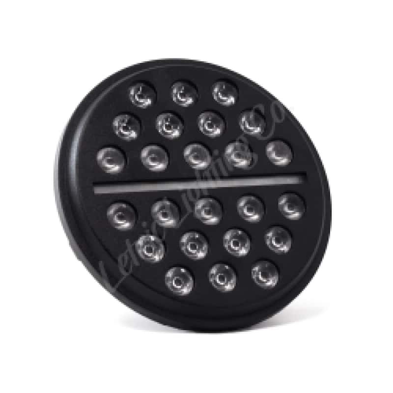 Letric Lighting — Letric Lighting 7in Led Buck-Shot Headlight Blk - view 2