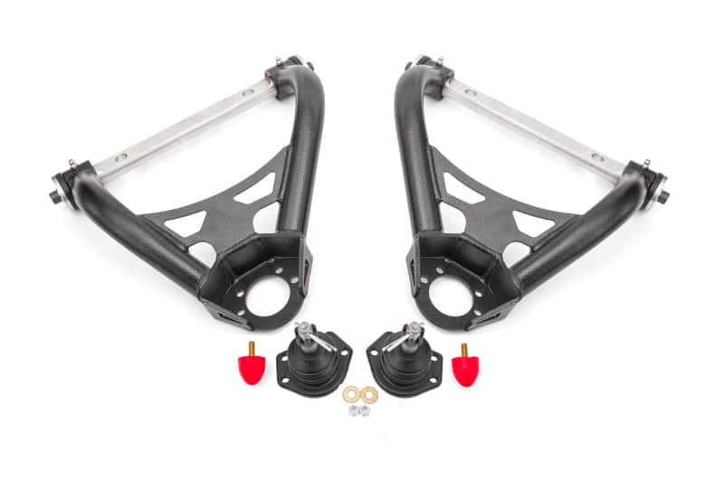 BMR Suspension — BMR 64-72 A-Body Non-Adj Upper A-Arms (Polyurethane) - Black Hammertone
Upper Control Arms - view 1