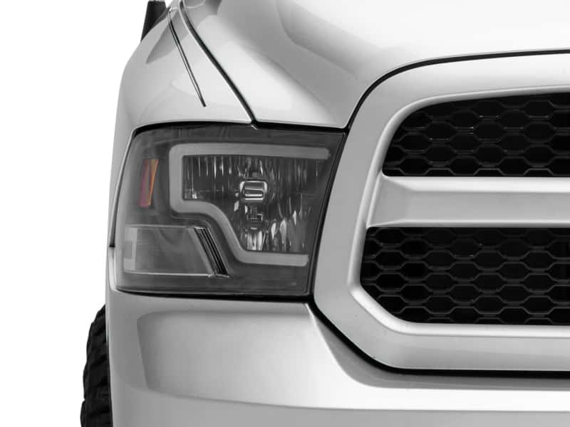 Raxiom — Raxiom 09-18 Dodge RAM 1500 LED Bar Headlights- Black Housing (Clear Lens)
Headlights - view 6
