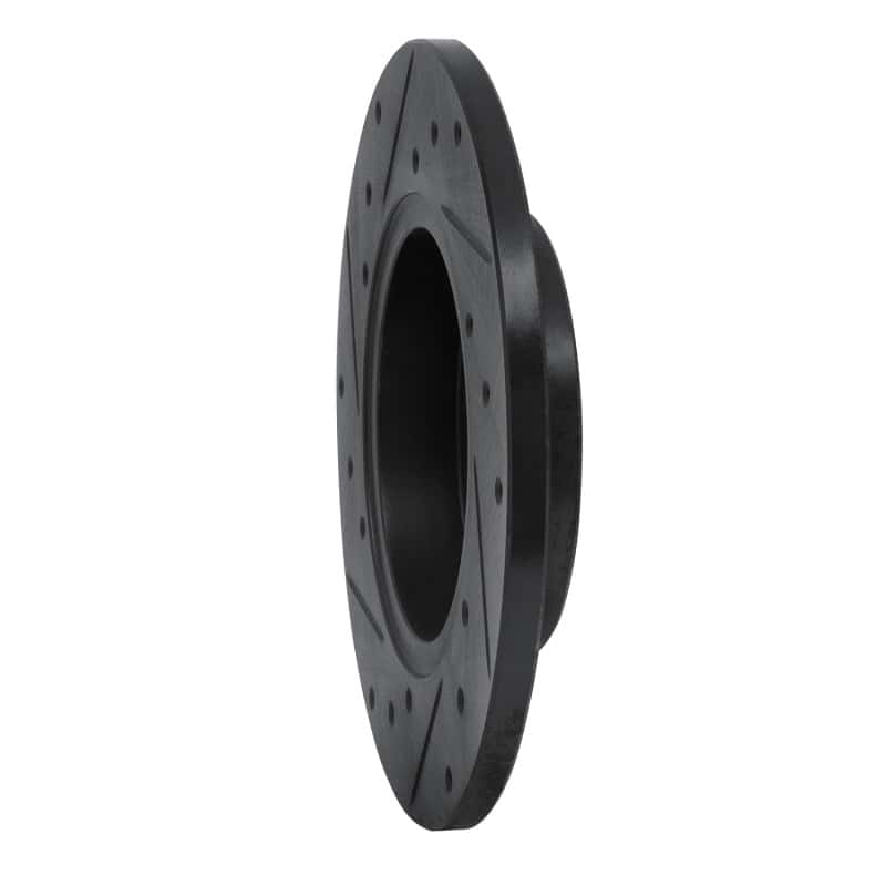R1 Concepts — R1 73-05 Audi Fox Front Right Drilled & Slotted Black Brake Rotor
R1 Brake Rotor Drill - view 4