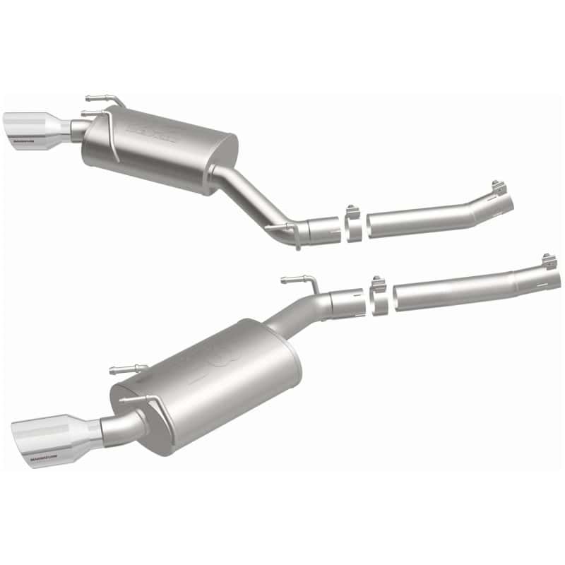 Magnaflow — MagnaFlow Axle-Back Stainless Dual Split 4in Polished Tips 10-15 Chevrolet Camaro Convert. 3.6L V6
Axle-Back
Cat-Back - view 30