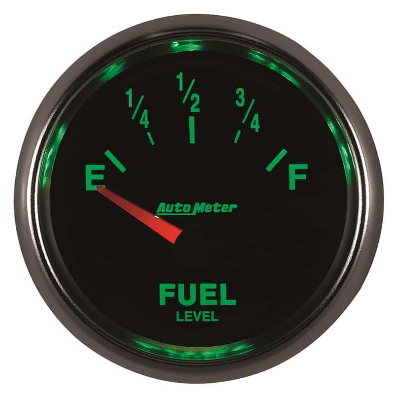 AutoMeter — AutoMeter Gauge Fuel Level 2-1/16in. 240 Ohm(e) to 33 Ohm(f) Elec Gs
2-1/16" FUEL LEVEL, - view 5