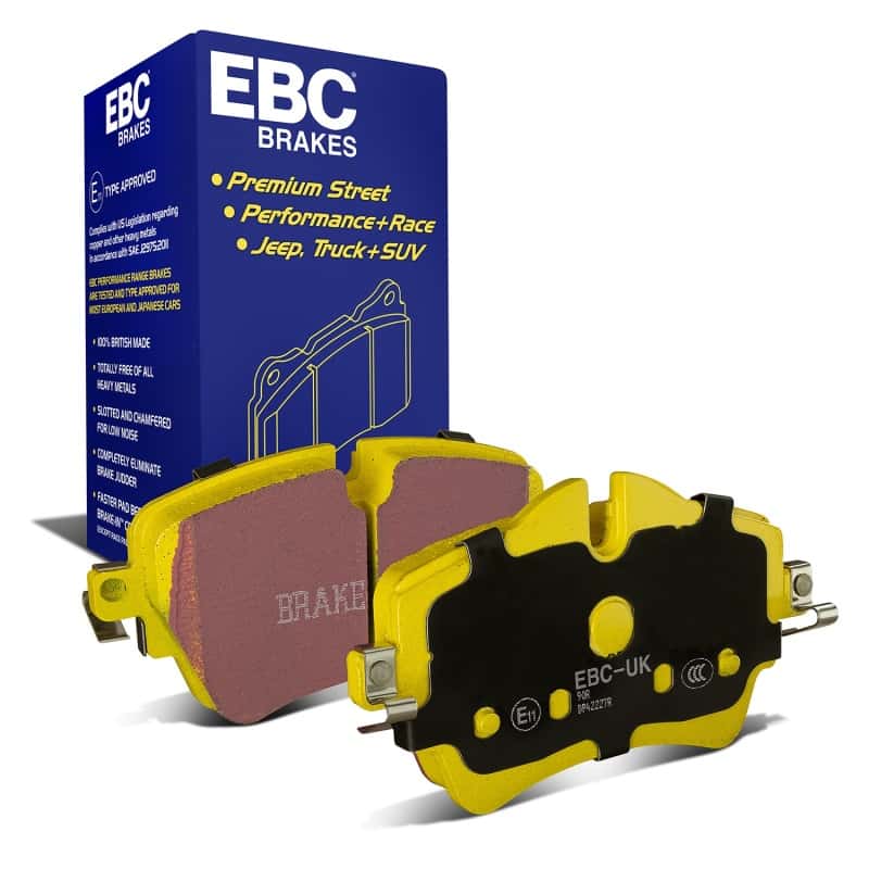 EBC — EBC 14+ Mini Hardtop 2.0 Turbo Cooper S Yellowstuff Front Brake Pads
Disc Brake Pad - view 1