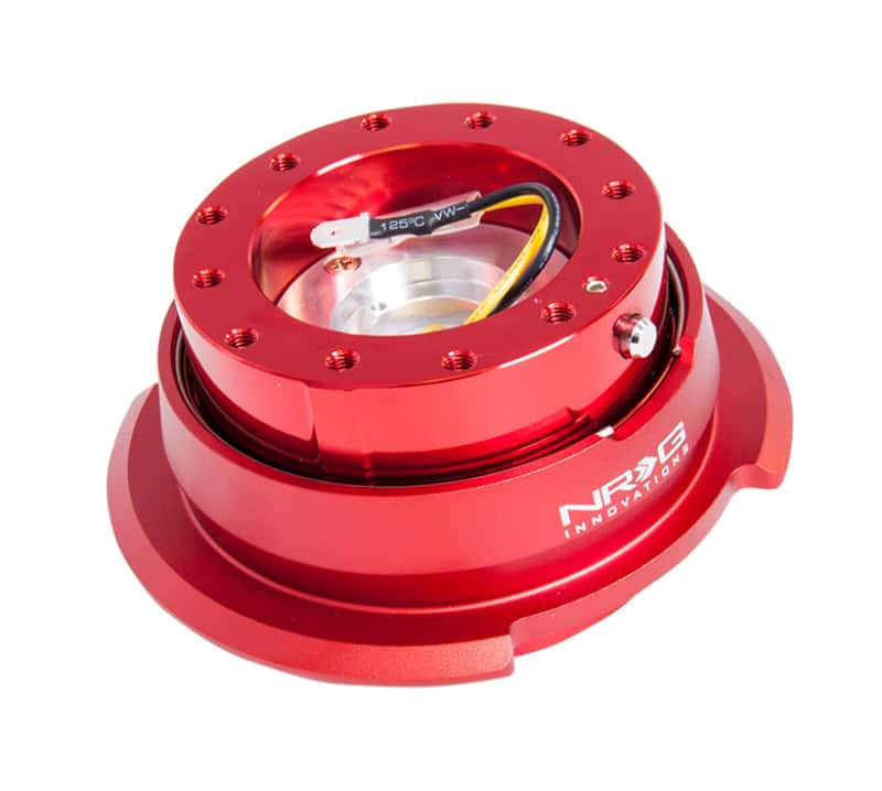 NRG — NRG Quick Release Kit Gen 2.8 - Red / Red Ring - view 2