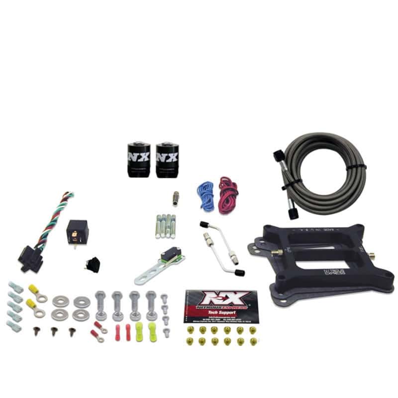Nitrous Express — Nitrous Express 4150 4-BBL/Alcohol Nitrous Kit (50-300HP) w/o Bottle
Injection System Kit
N2OSys - view 1
