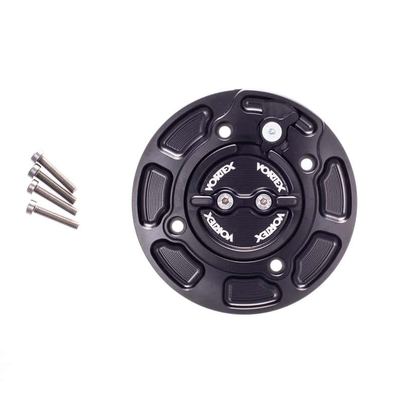 Vortex Racing — Vortex Racing V3 Fuel Cap Kawasaki- Black - view 2