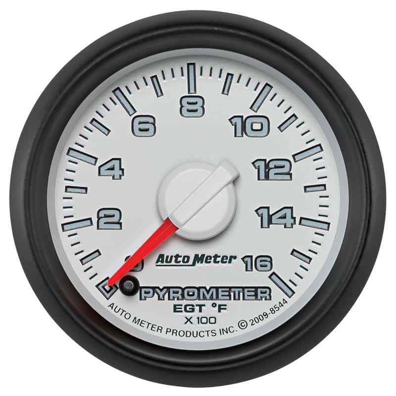 AutoMeter — Autometer Factory Match 52.4mm Full Sweep Electronic 0-1600 Deg F EGT/Pyrometer Gauge
2-1/16" PYROMETER KI - view 5