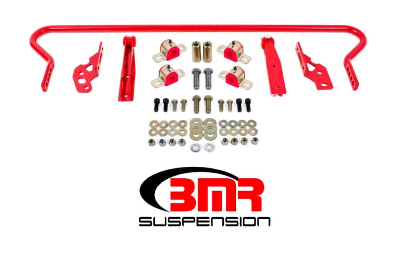 BMR Suspension — BMR 11-14 S197 Mustang Rear Hollow 25mm Adj. Sway Bar Kit w/ Bushings - Red
Sway Bar Kit - view 1