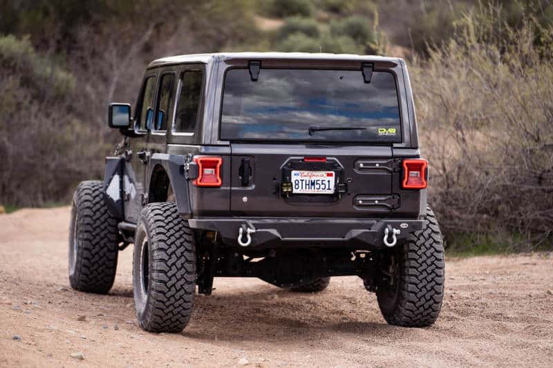DV8 Offroad — DV8 Offroad 18-22 Jeep Wrangler JL Spare Tire Delete Kit w/Light Mounts
Spare Tire Delete - view 10