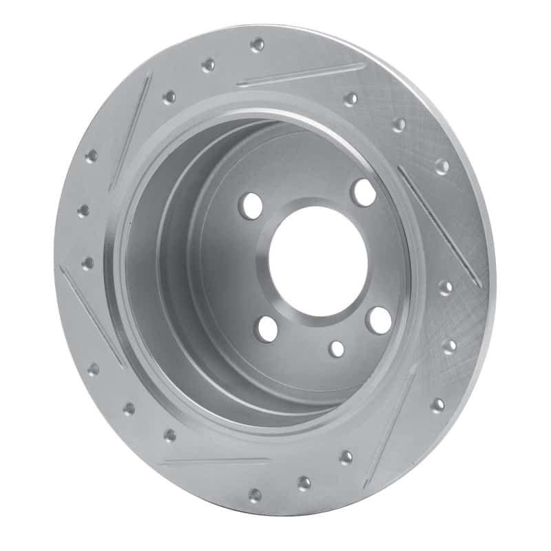R1 Concepts — R1 88-90 BMW 325IX Rear Right Drilled & Slotted Silver Brake Rotor
R1 Brake Rotor Drill - view 4