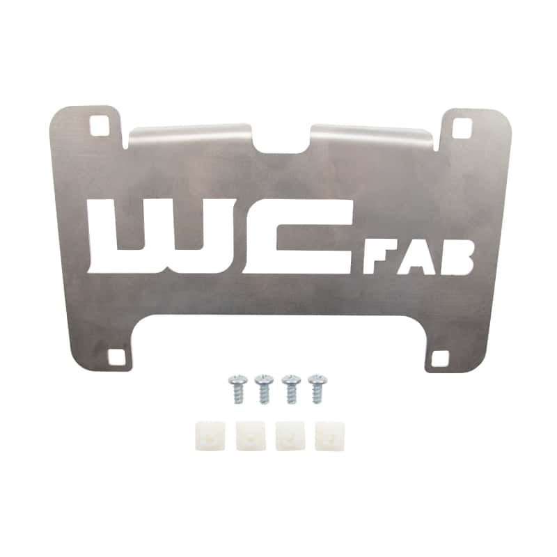 Wehrli — Wehrli 15-19 Chevy HD Lower Valance Filler Panel License Plate Mount Bracket
LicPlt Brkt 15-19 CH - view 2
