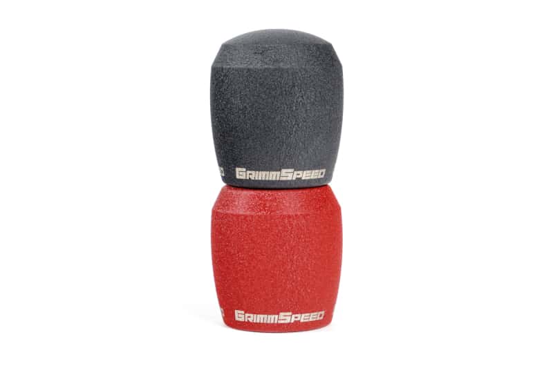 GrimmSpeed — GrimmSpeed Stubby Shift Knob Stainless Steel Red - M12x1.25 - view 6