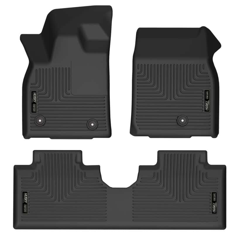 Husky Liners — Husky Liners 2021 Ford Mustang Mach-E Weatherbeater Front & 2nd Seat Floor Liners - Black
Floor Liners - view 1