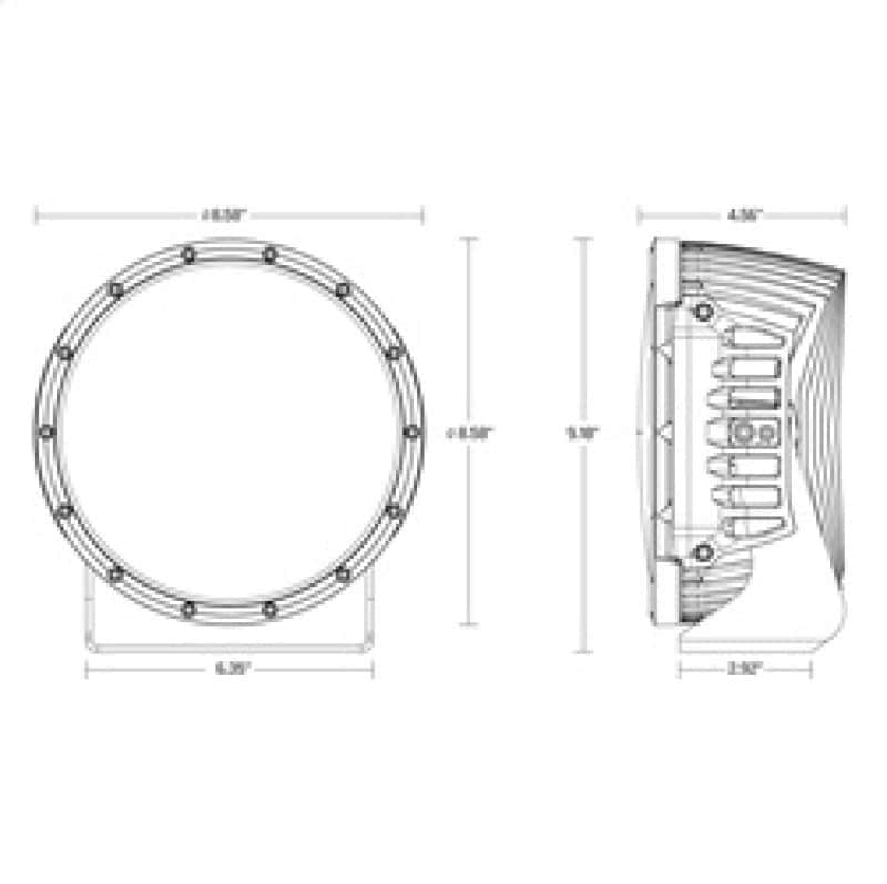 Rigid Industries — Rigid Industries 360-Series 9in LED Off-Road Spot Beam - Amber
RGBW LED LAMP - view 15