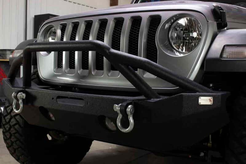 Fishbone Offroad — Fishbone Offroad 2018+ Jeep Wrangler JL Mid-Width Winch Front Bumper - view 24