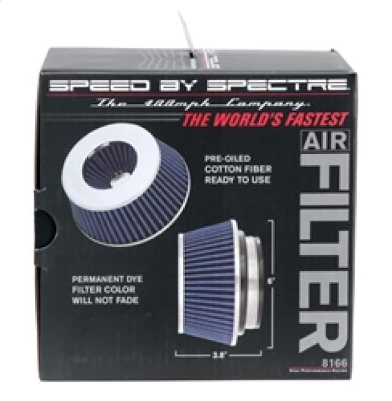 Spectre — Spectre Adjustable Conical Air Filter 2-1/2in. Tall (Fits 3in. / 3-1/2in. / 4in. Tubes) - Blue
Spectre Conical Filt
Conical Filter - view 8