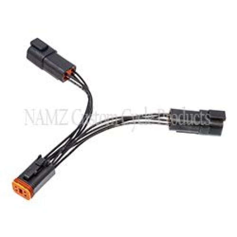 NAMZ — NAMZ 94-11 V-Twin Touring & Trike Models Plug-N-Play Power Port Y-Adapter - view 2