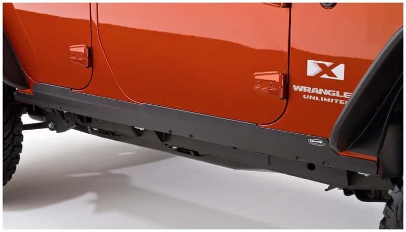 Bushwacker — Bushwacker 07-18 Jeep Wrangler Unlimited Trail Armor Rocker Panel and Sill Plate Cover - Black
Trail Armor - view 3