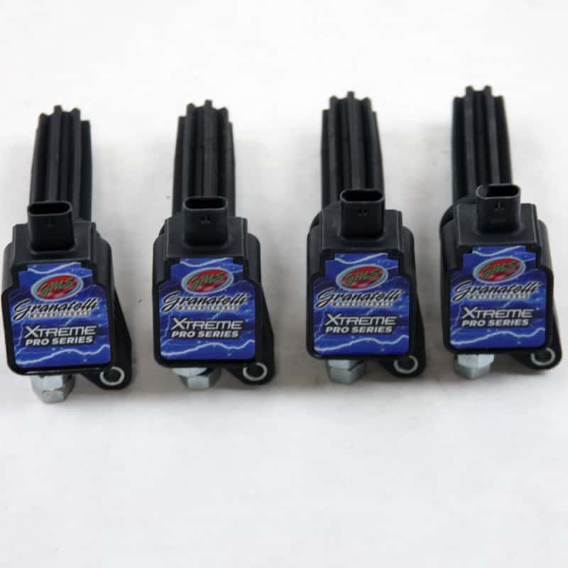 Granatelli Motor Sports — Granatelli 11-18 Ford 2.0L/2.3L EcoBoost Hi-Perf Coil-On-Plug Wire Conn Kit w/Coil Packs
Ignition Coil - view 1