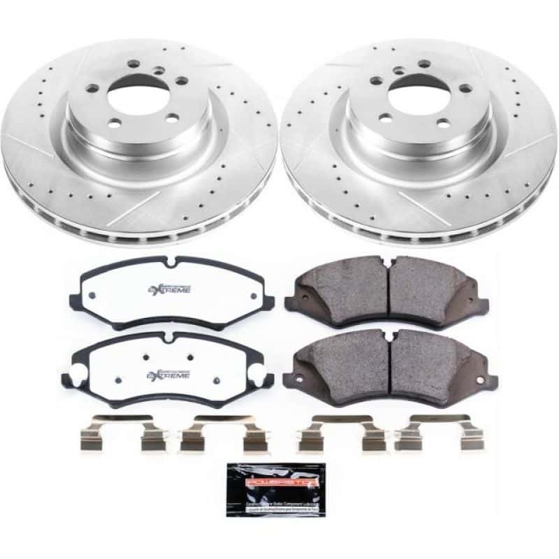 PowerStop — Power Stop 10-12 Land Rover Range Rover Front Z36 Truck & Tow Brake Kit - view 1