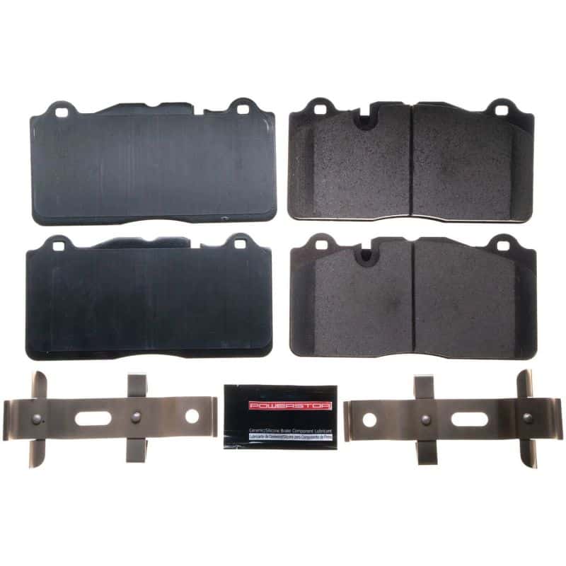 PowerStop — Power Stop 14-15 Chevrolet Camaro Front Z17 Evo Ceramic Brake Pad w/Hardware
Z17 Brake Pads - view 1