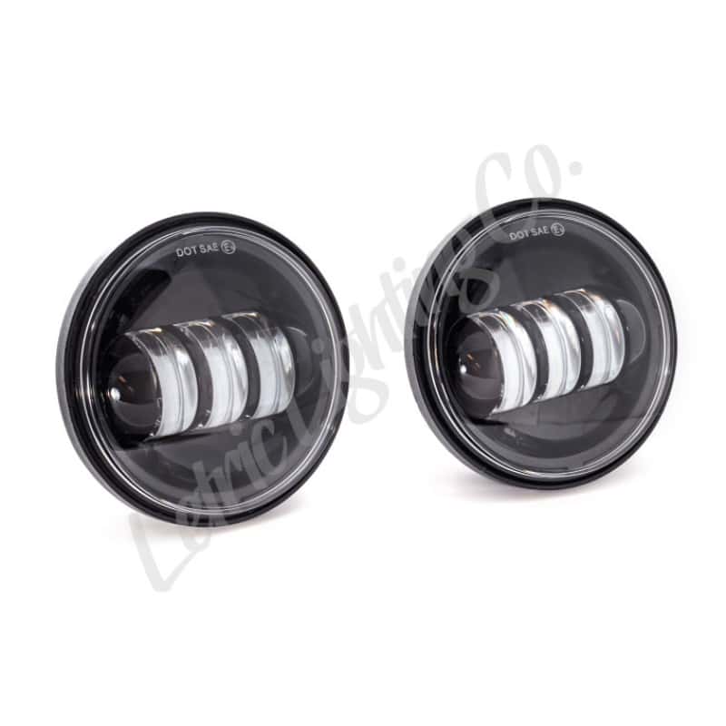 Letric Lighting — Letric Lighting 4.5in Led Passing Lamps Blk - view 1