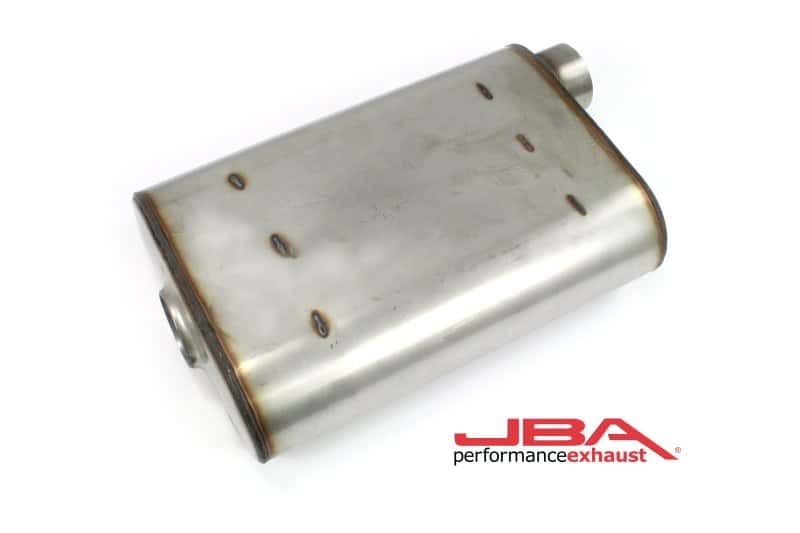 JBA — JBA Universal Chambered Style 304SS Muffler 14x9.75x4 2.5in Inlet Diameter Offset/Offset
Muffler - view 2